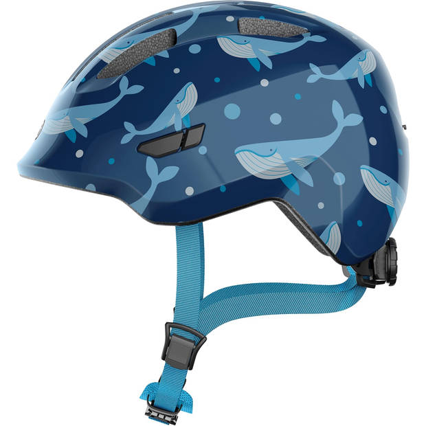 Abus Helm Smiley 3.0 Blauw whale M 50-55cm