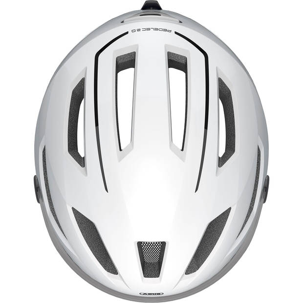 Abus Helm Pedelec 2.0 ACE pearl Wit S 51-55cm