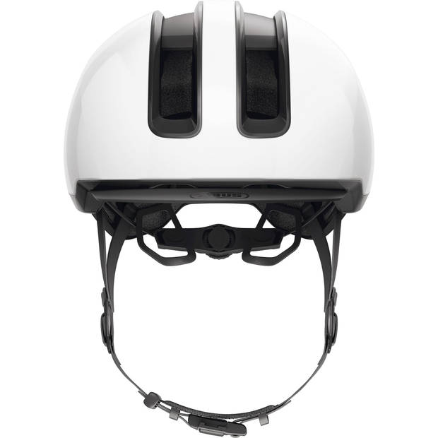 Helm HUD-Y shiny Wit M 54-58cm