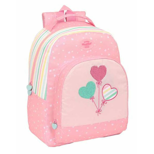 Schoolrugzak BlackFit8 Globitos Roze 32 x 42 x 15 cm