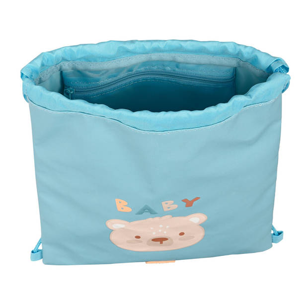 Rugtas met Koordjes Safta Baby bear Blauw