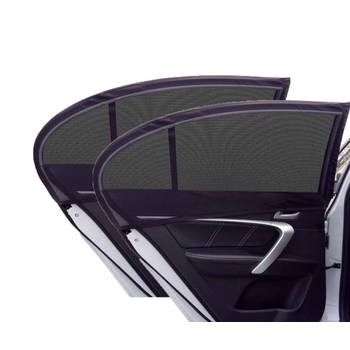 ForDig Zonnescherm Auto (2 stuks) - Zonwering UV Protectie voor Auto Zijruit – Zonwering Auto – Zonder zuignappen – Over