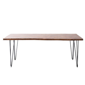 Giga Meubel - Eettafel Visgraat - 240cm - Tafel Max