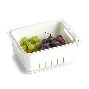 Groente en fruit bakjes koelkast Zeller Present stapelbaar