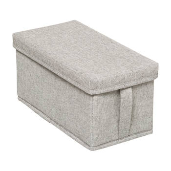 Stoffen opbergdoos Five® - 15 x 31 x 15 cm (A) - Met deksel