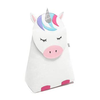 Opberg- wasmand kinderkamer little Stackers - Unicorn