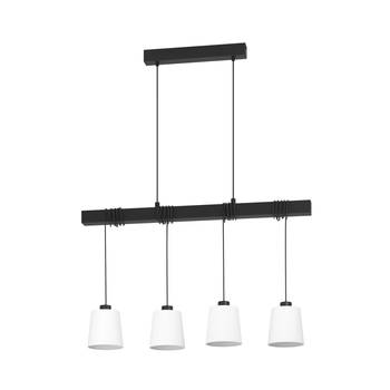 EGLO Townshend 8 Hanglamp - E27 - 90 cm - Zwart/Wit