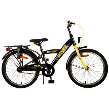 Volare Jongensfiets Thombike 20 Inch 23 cm Jongens Terugtraprem Zwart/Geel