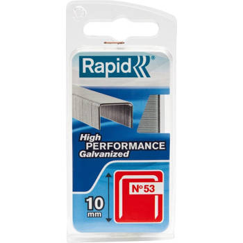 Rapid 40109504 Nieten - No. 53 - Gegalvaniseerd - 10mm (1080st)