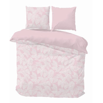 iSleep Dekbedovertrek Chantal - Roze - Lits-jumeaux 240x200/220 cm