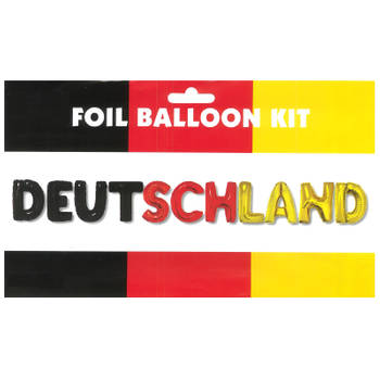 Folieballon EK/WK Voetbal Duitsland 36 cm