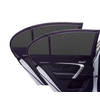 ForDig Zonnescherm Auto (2 stuks) - Zonwering UV Protectie voor Auto Zijruit – Zonwering Auto – Zonder zuignappen – Over