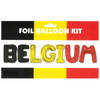 Folieballon EK/WK Voetbal België 36 cm