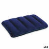 Kussen Intex Downy Pillow Opblaasbaar Blauw 43 x 9 x 28 cm (24 Stuks)