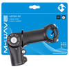 M-Wave Stuurpen verstelbaar ST-C2.1 90mm ahead 1 1/8" ø31.8mm zwart