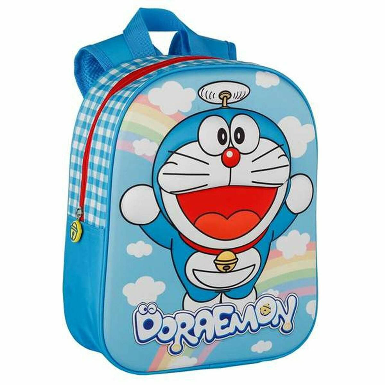 3D-schoolrugzak Doraemon Rainbow 32 x 25 x 10 cm Rugzak