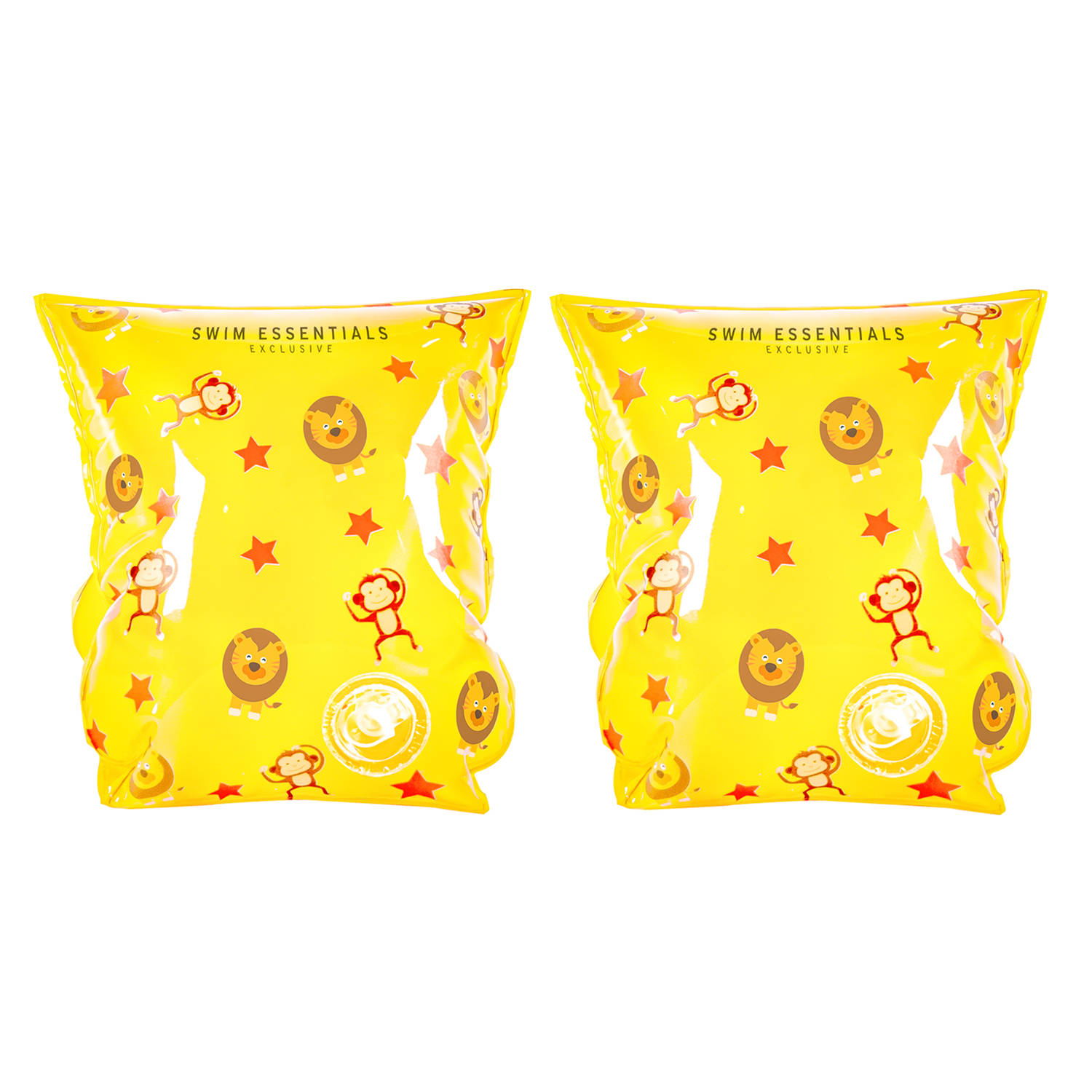Swim Essentials Yellow Circus Inflatable Swimming Armbands 2-6 years