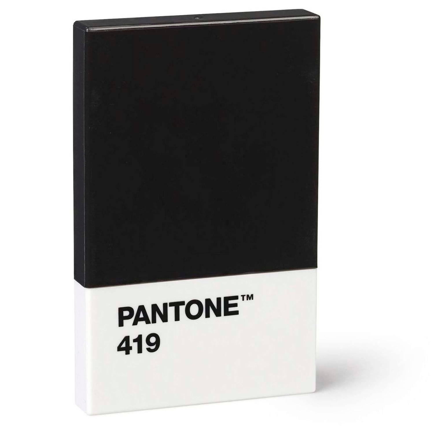Pantone kaarthouder 9,5 cm zwart-wit