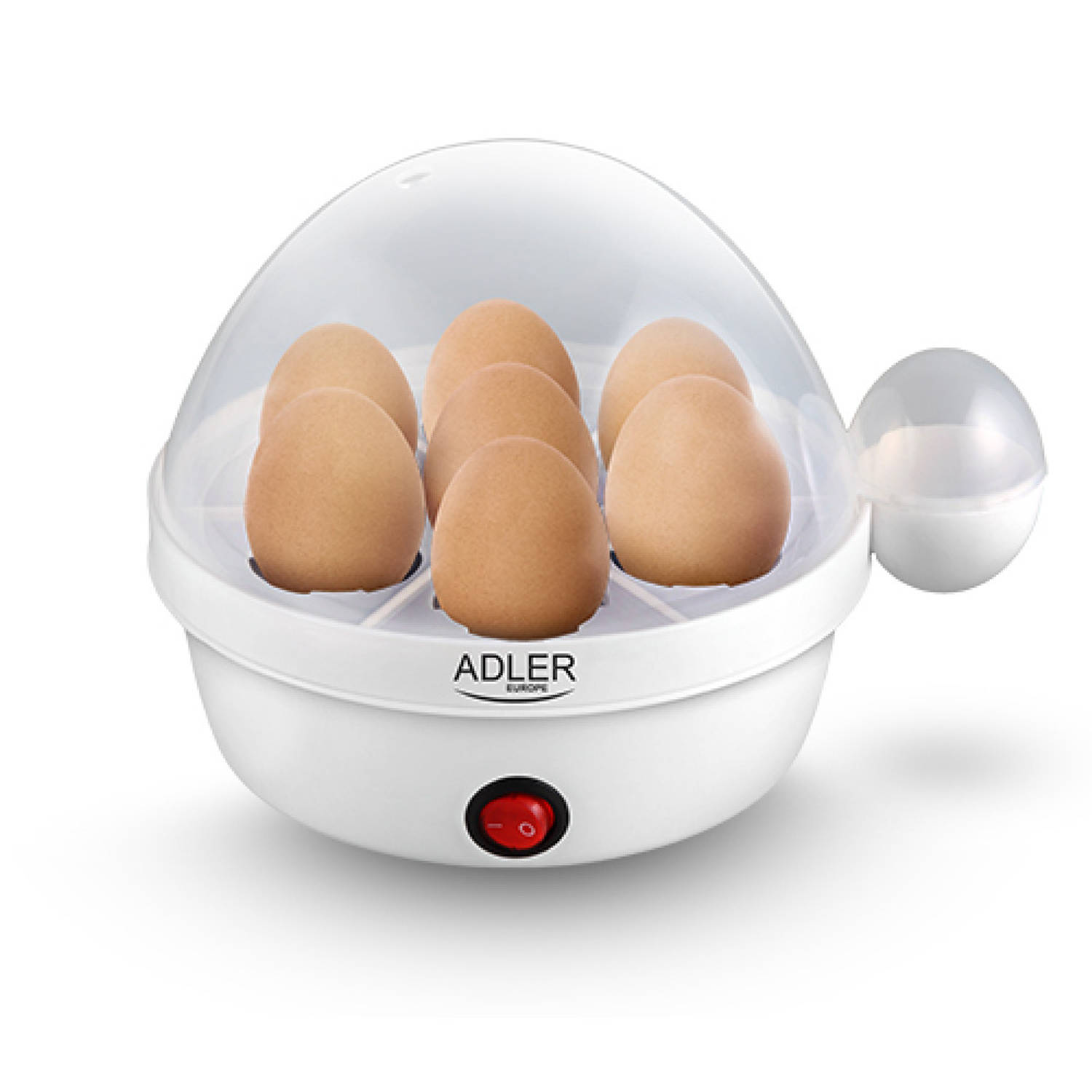 Adler Eierkoker - Geschikt voor 7 eieren - Geleverd met prikpen - Eierkoker electrisch
