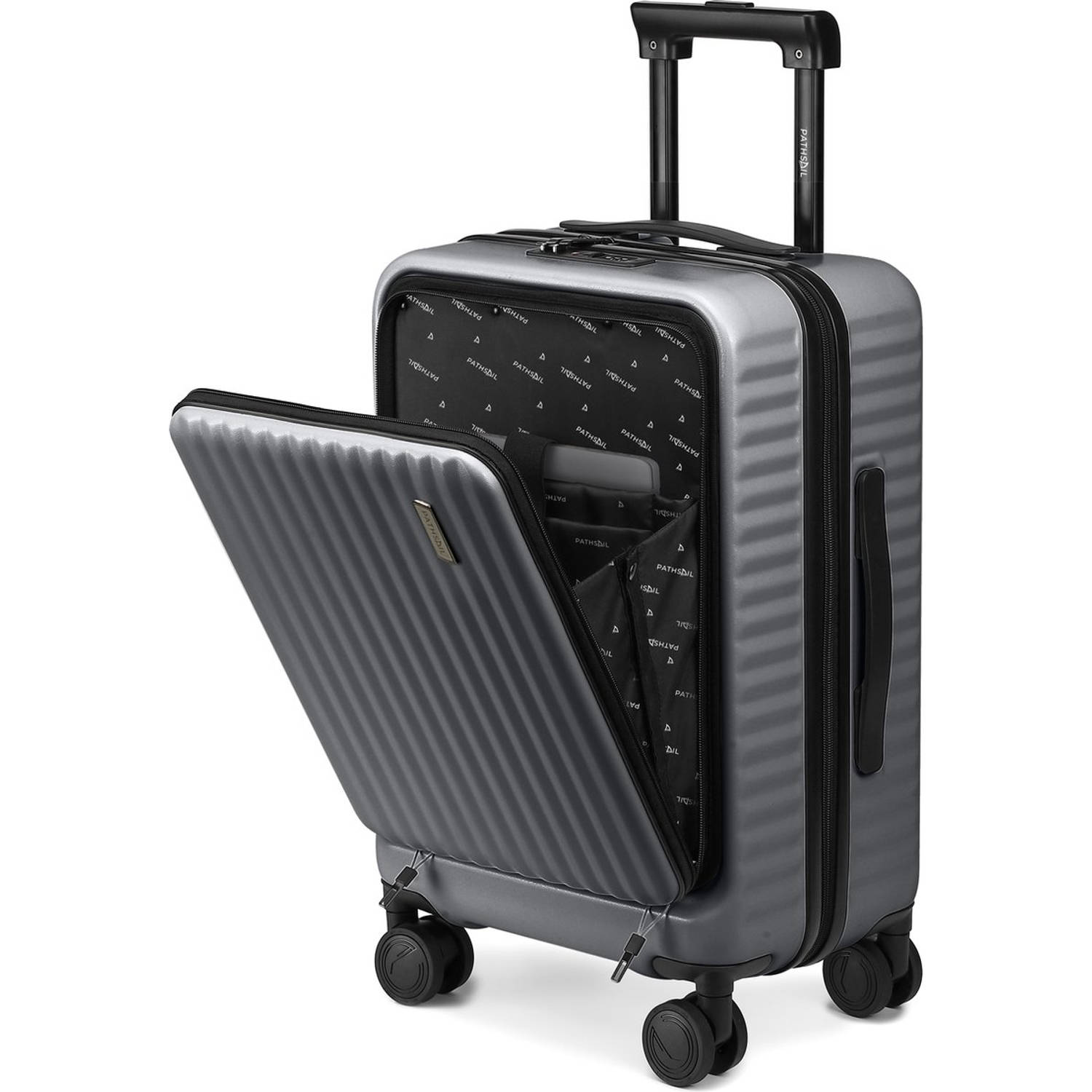 Pathsail® Handbagage Koffer 35 L - Dubbel TSA Slot - YKK Ritsen - 55 cm