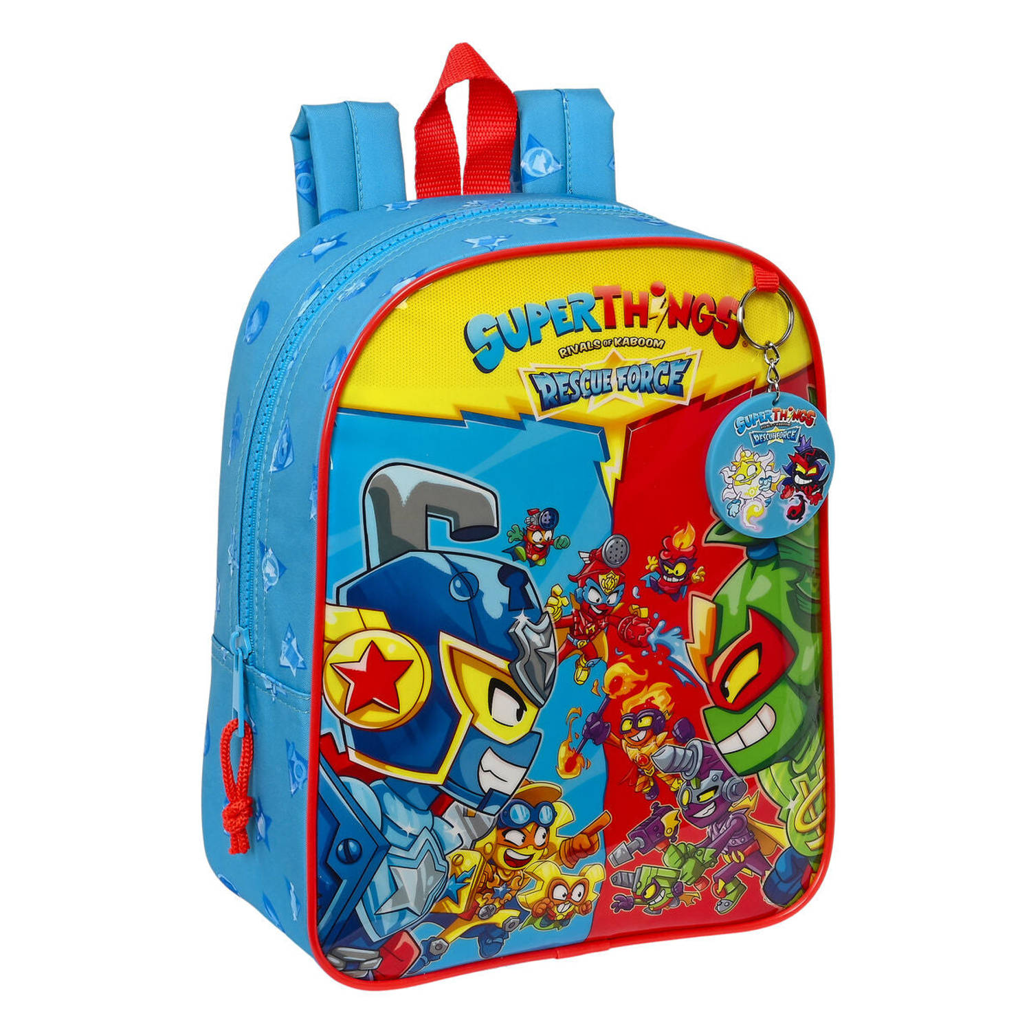 Superthings Schoolrugzak Superthings Rescue Force Blauw 22 X 27 X 10 Cm