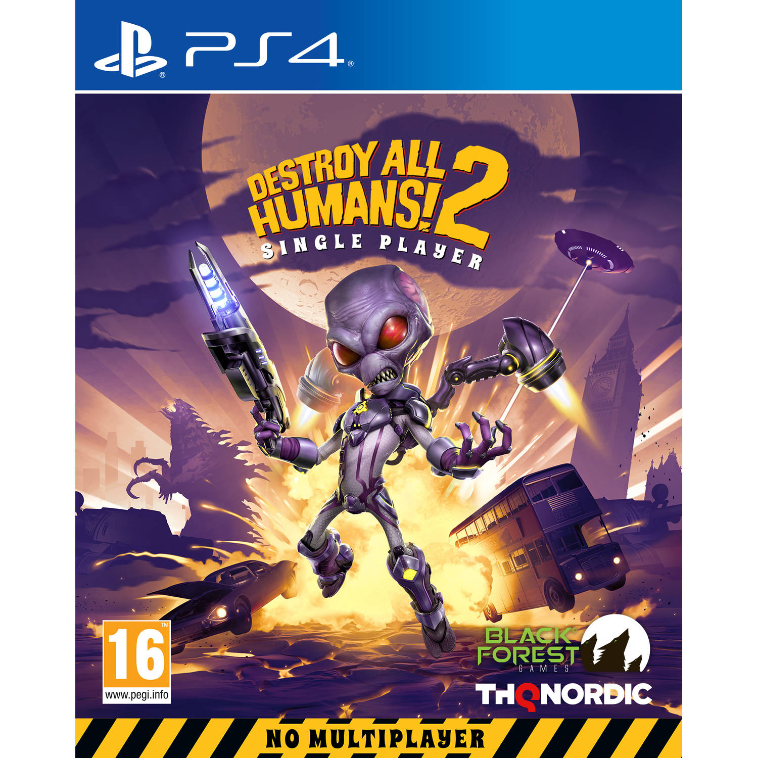 Destroy All Humans! 2 Reprobed Single Player Edition PS4