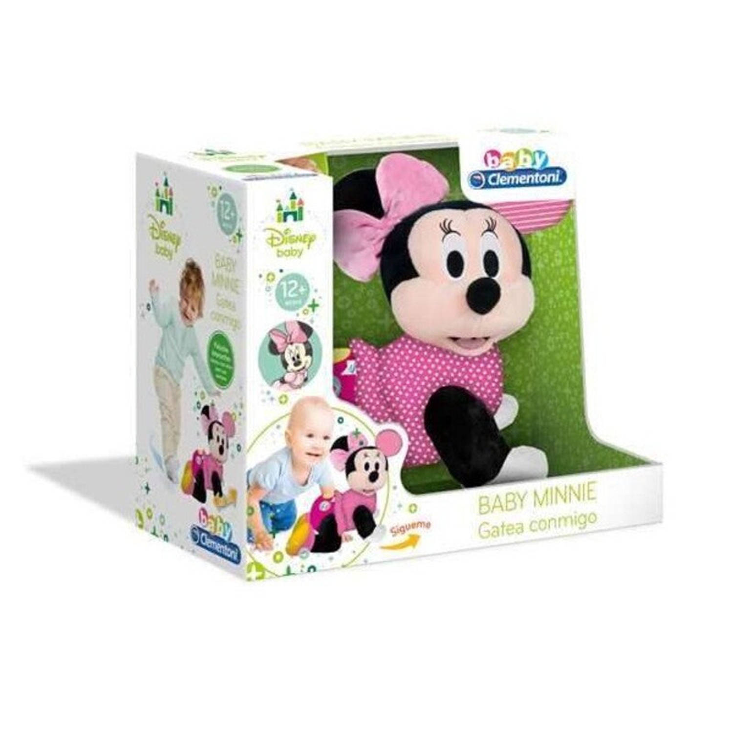 Knuffel met Geluid Baby Mininie Clementoni (32 x 32 x 14,5 cm)