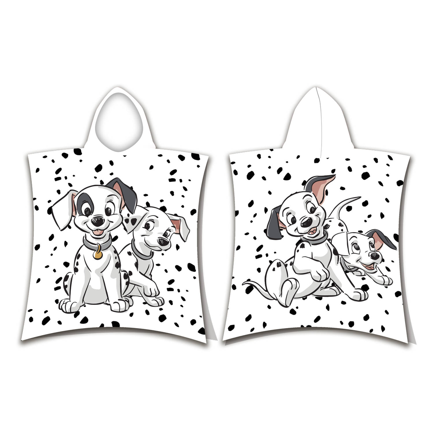 Disney 101 Dalmatiërs Poncho-Badcape Puppies 50 x 115 cm Katoen