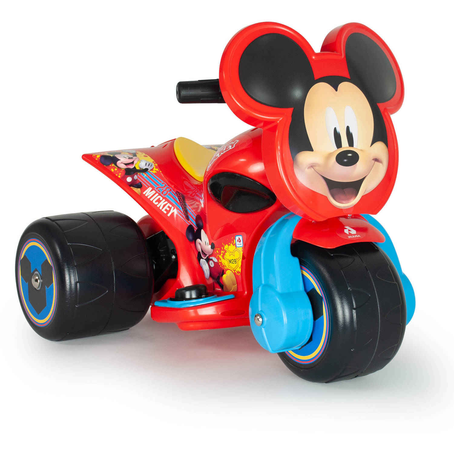 Injusa Elektrische Kindermotor Mickey Mouse Trike 6V 1,5+