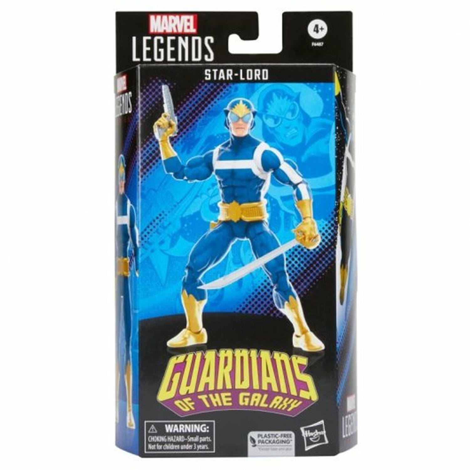 Avengers Marvel Legends Serie Star Lord-figuur Blauw