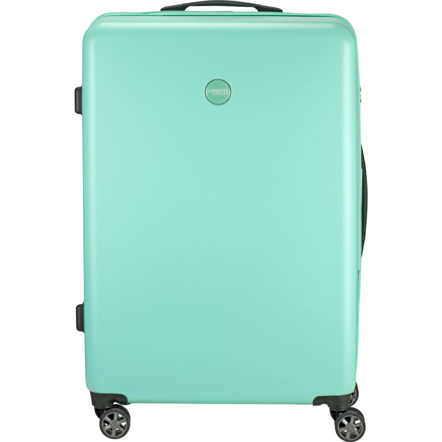 Princess Traveller PT-01 Deluxe Large Trolley pacific mint Harde Koffer
