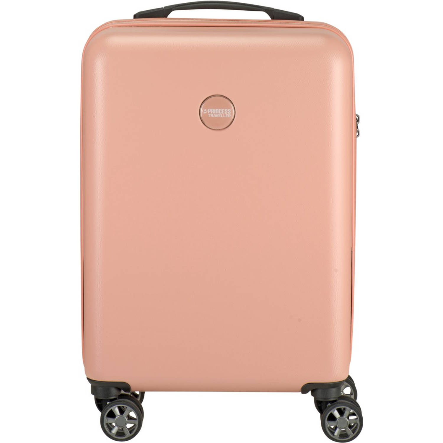 Princess Traveller PT-01 Deluxe Cabin Trolley peony pink Harde Koffer