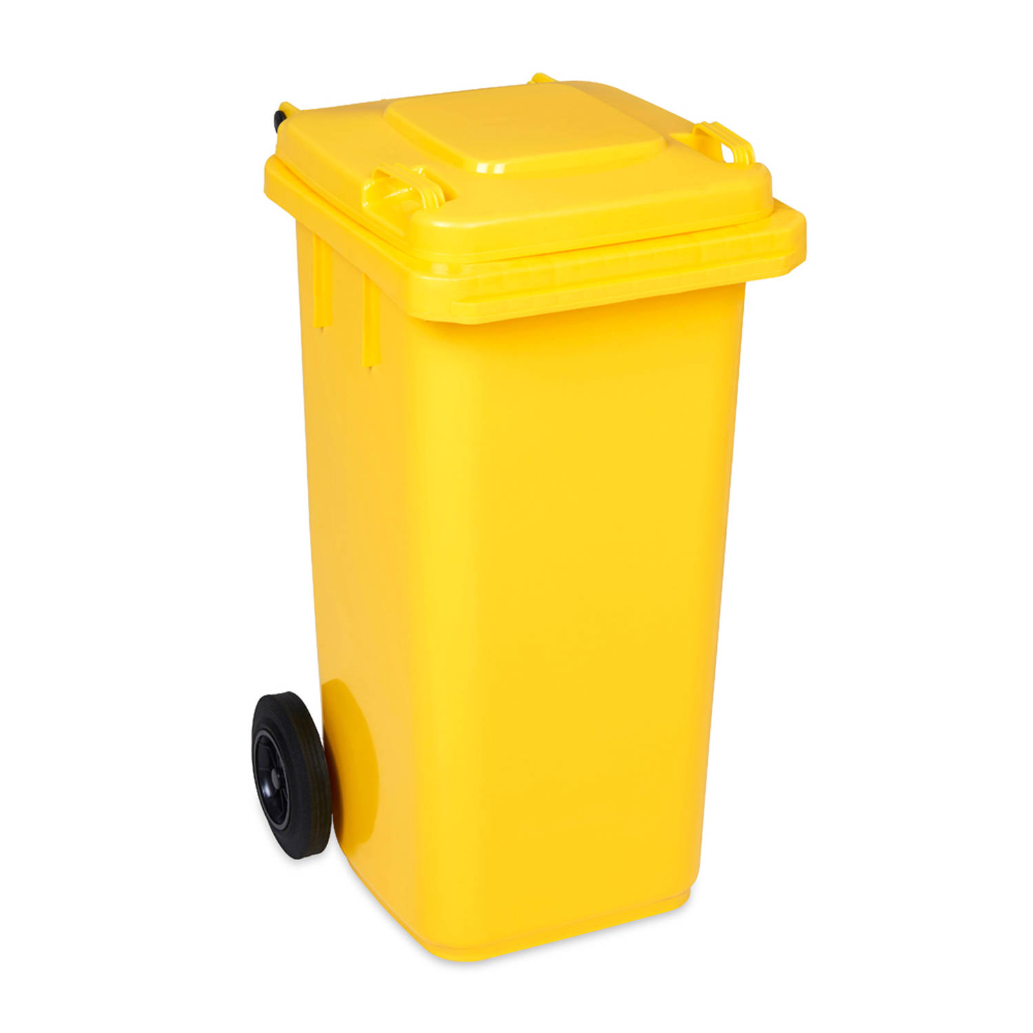Kliko-mini container 120 liter Geel