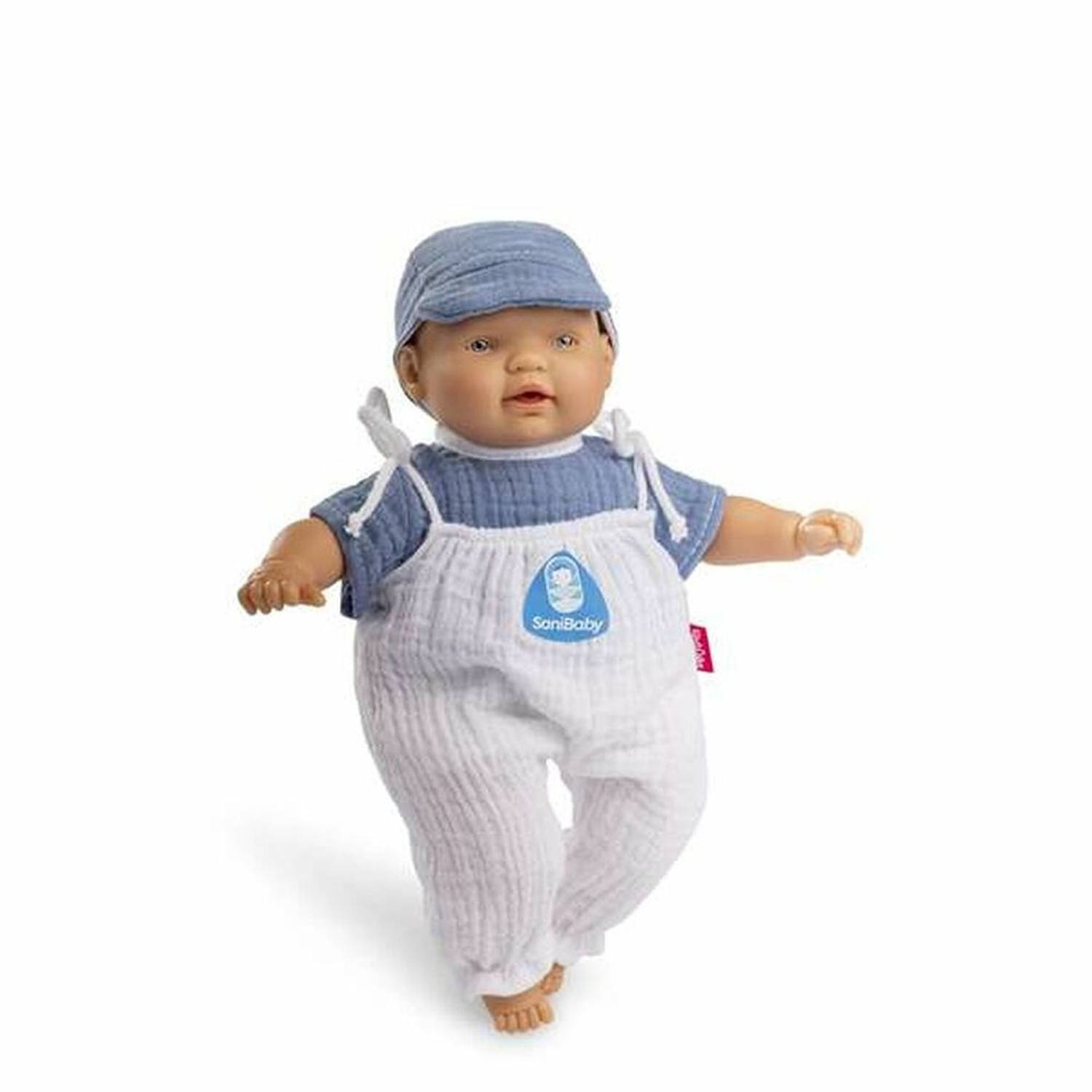 Babypop Berjuan Sanibaby Blauw (28 cm)
