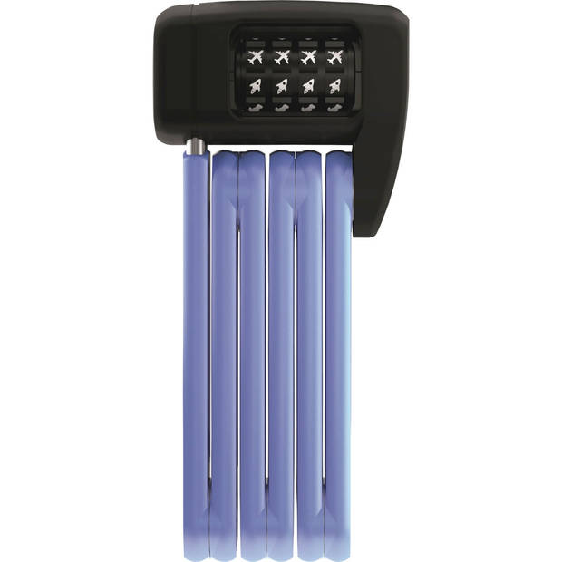 Abus Vouwslot Bordo Combo Lite Mini 6055C/60 Blauw