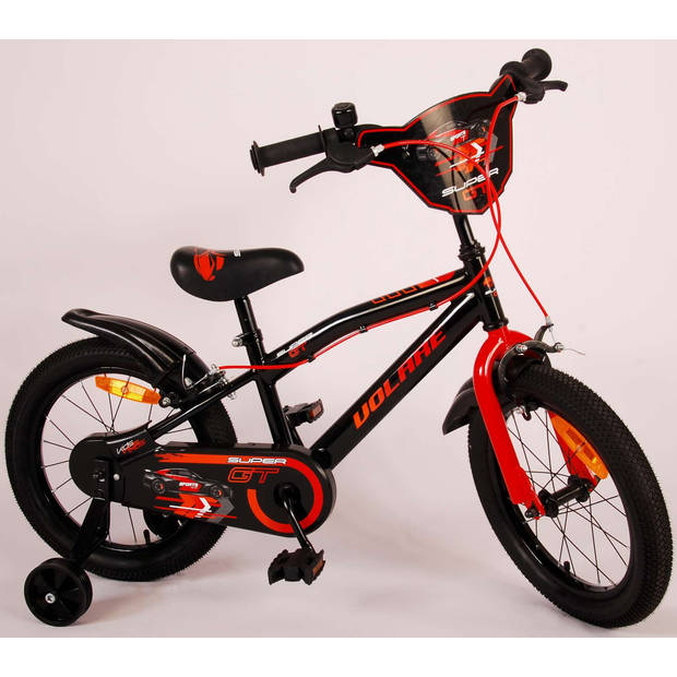 Volare Super GT Kinderfiets - Jongens - 16 inch - Rood