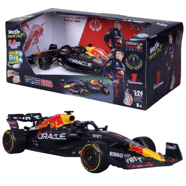 Maisto Red Bull Max Verstappen Rb18 1:24 RC Auto