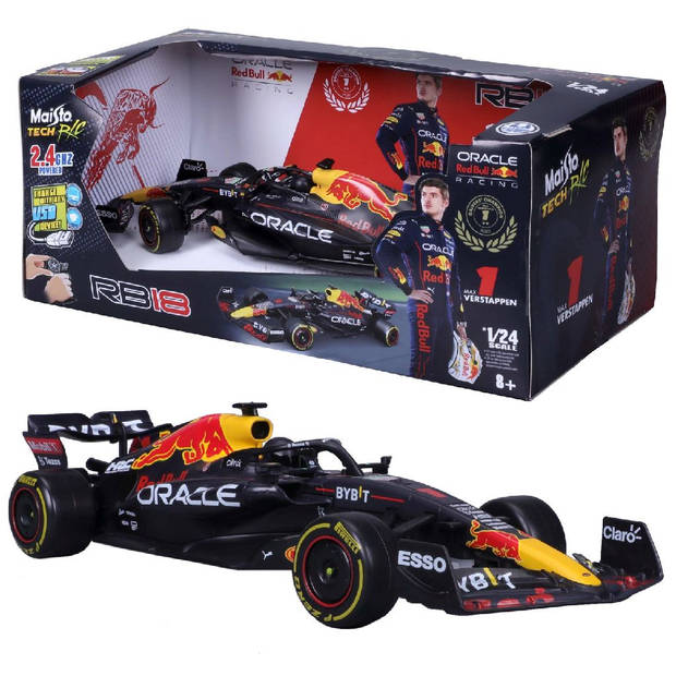 Maisto Red Bull Max Verstappen Rb18 1:24 RC Auto
