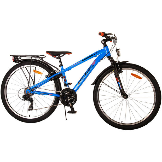 Volare Cross Kinderfiets - 26 Inch - 18 Versnellingen - Blauw