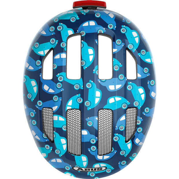 Abus Helm Smiley 3.0 LED Blauw car S 45-50cm