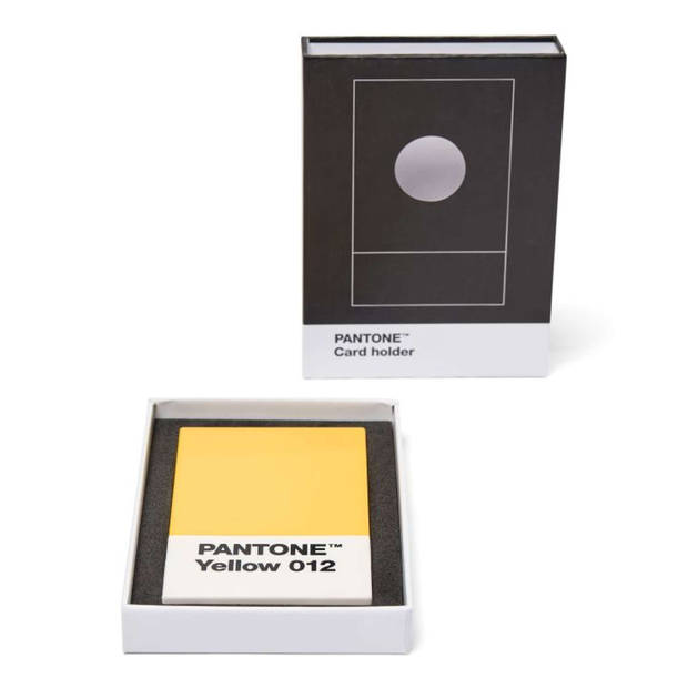 Copenhagen Design - Pasjeshouder in Giftbox - Yellow 012 - Kunststof - Geel