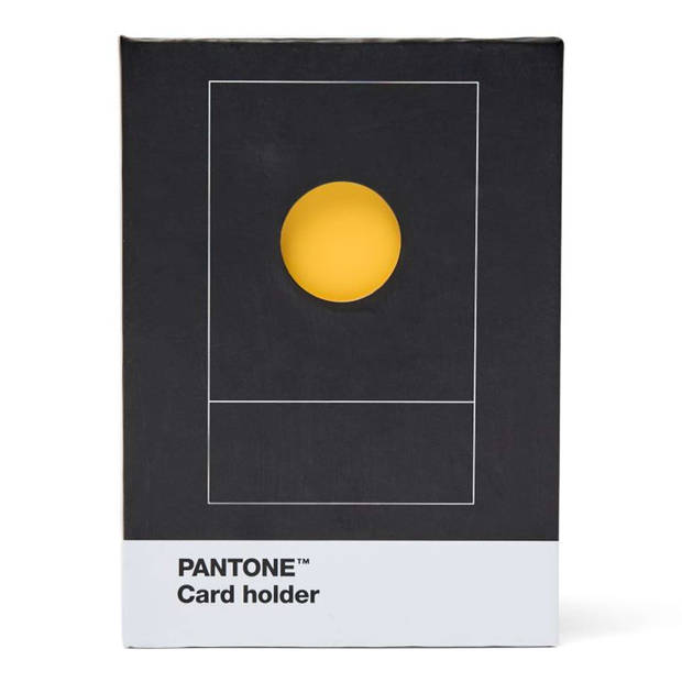 Copenhagen Design - Pasjeshouder in Giftbox - Yellow 012 - Kunststof - Geel