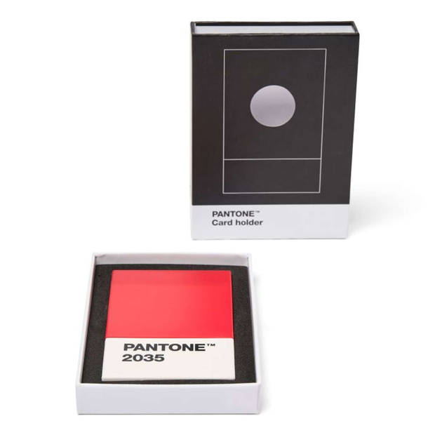 Copenhagen Design - Pasjeshouder in Giftbox - Red 2035 - Kunststof - Rood