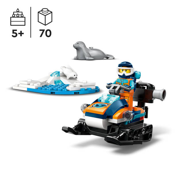 LEGO 60376 City Sneeuwscooter voor poolonderzoek (4110376)