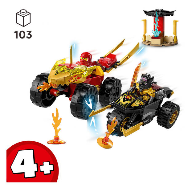 LEGO 71789 Ninjago Kai en Ras' duel tussen auto en motor (4111789)