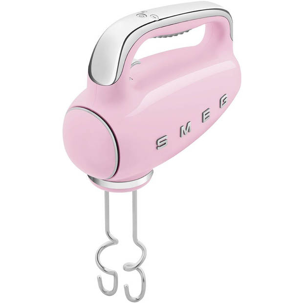 SMEG Handmixer - 9 standen - roze - HMF01PKEU