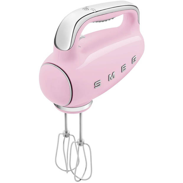 SMEG Handmixer - 9 standen - roze - HMF01PKEU