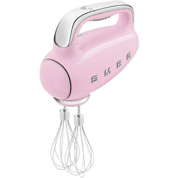 SMEG Handmixer - 9 standen - roze - HMF01PKEU