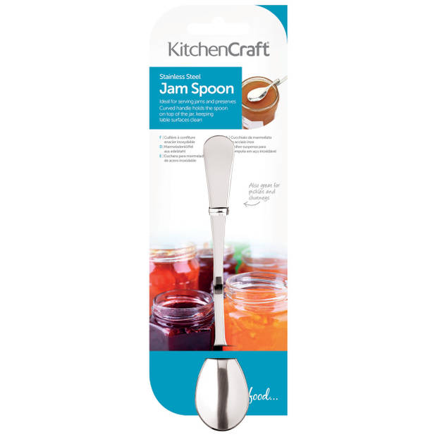 KitchenCraft Jamlepel / Dessertlepel RVS