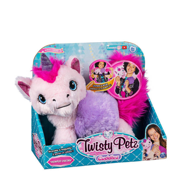 Twisty Petz Plush Unicorn Eenhoorn - Knuffel